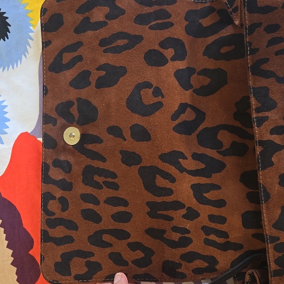 Clare V. Helene Leopard Print Bag - Picture 11 of 12